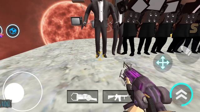 Nextbots in Space Mod Gameplay 19, Skibidi Toilets Vs Camera Speaker Men ,Android Games ios смотреть онлайн