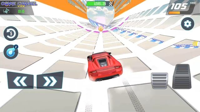Car Stunts Race Master - GT Extreme Mega Ramp Driving Racing Simulator Android GamePlay #3 смотреть онлайн