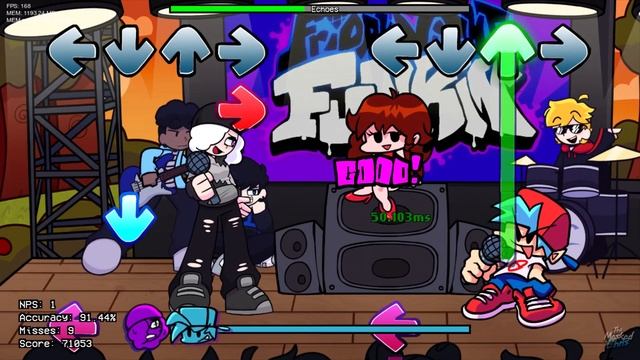 Friday Night Funkin’ - Starlight Mayhem - FULL WEEK + Cutscenes [HARD] [REANIMATED BF] смотреть онлайн