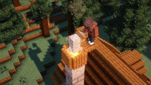 Дом в еловом лесу