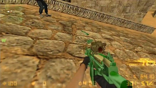 Green Series CSPB Pack Weapon For CS 1.6 And CS:CZ [Android/PC]
