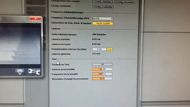 reglage de la carte son du p.c avec pilote asio. смотреть онлайн