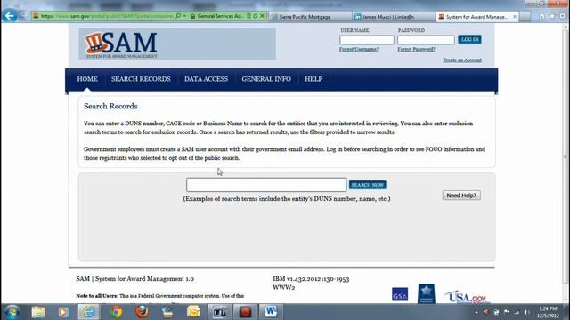 GSA Update to sam.gov смотреть онлайн