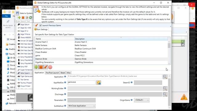 Hyperspin-Taito Type X Settings смотреть онлайн