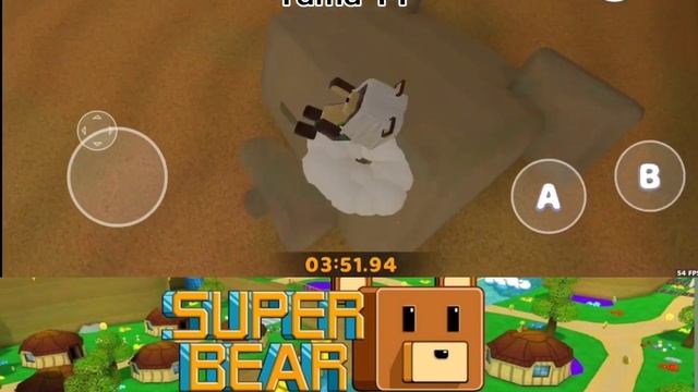 AKU BARU SAJA MELIHAT PATUNG BERUANG TERKUBUR DI SANA !! SUPER BEAR ADVENTURE смотреть онлайн