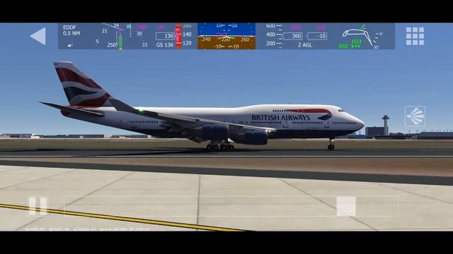 BUTTER in AEROFLY FS2022 in BOEING 747 смотреть онлайн