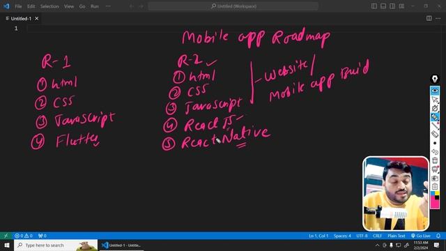 Roadmap - Android & IOS Mobile App Development Roadmap 2024 in Hindi | Hybrid vs Native App Roadmap смотреть онлайн