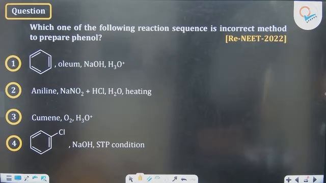Alcohol Phenol Ether | CHAPTER WISE NTA PYQ SERIES | NEET 2024 | ANJALI SINGH смотреть онлайн