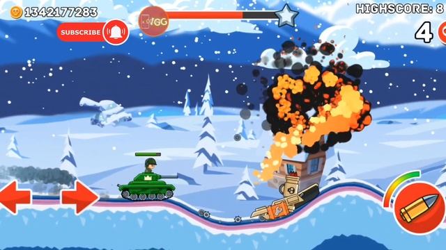 Hills of Steel Tank Fighting Android IOS Games | IGG смотреть онлайн