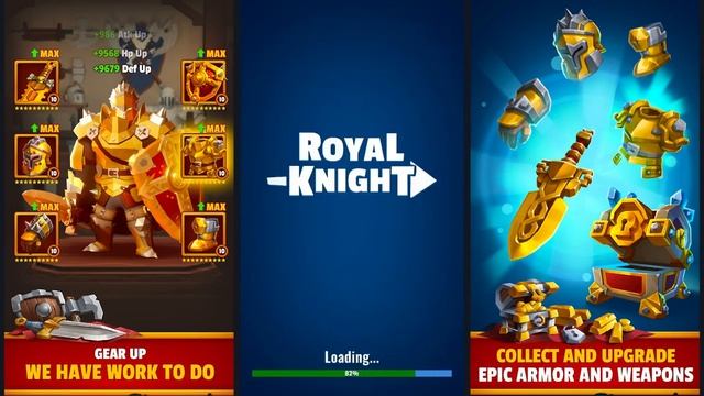 Royal Knight - RNG Battle | Gameplay | Android New Game смотреть онлайн