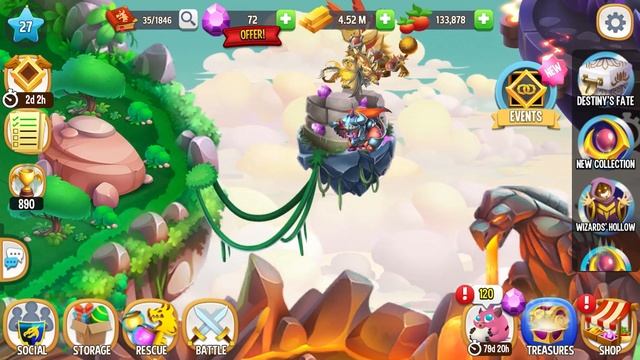 Dragon City - Gameplay Walkthrough Episode 15 (iOS, Android) смотреть онлайн