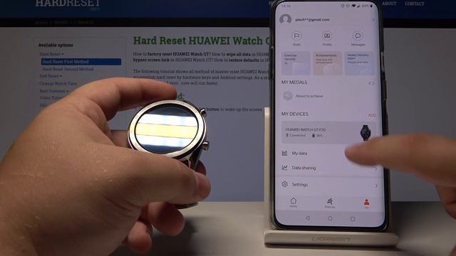 How to Unpair HUAWEI Watch GT from Smartphone - Disconnect Devices смотреть онлайн
