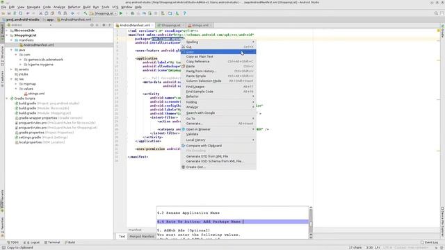 Shopping List Game - Build Android App on Android Studio смотреть онлайн