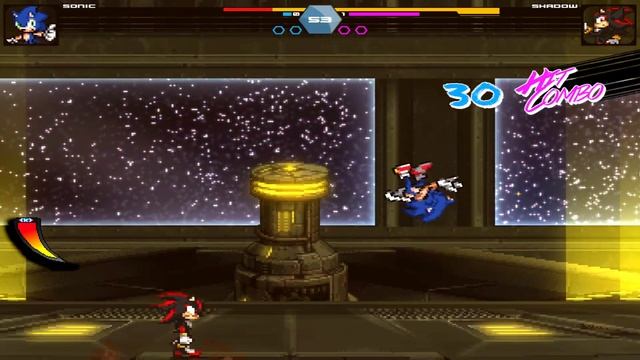 Mugen Battles: Sonic vs Shadow смотреть онлайн