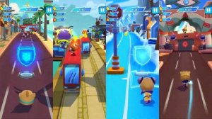 SUPER GINGER ALL SKINS UNLOCKED Run Gameplay - Talking Tom Hero Dash