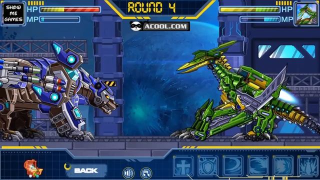 Robot Swift Pterosaur VS Robot Angry Bear Android Game Play 1080 HD Game Show смотреть онлайн
