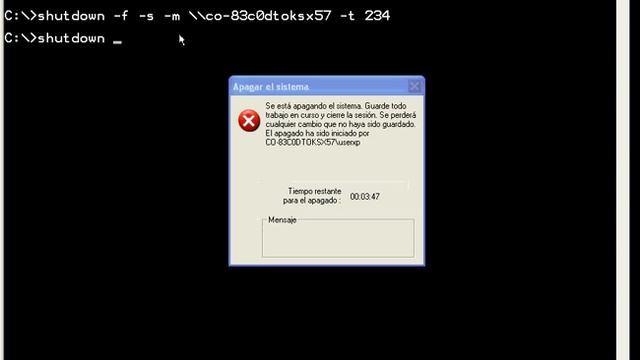 Comando CMD shutdown apagar, reiniciar cerrar sesión windows смотреть онлайн