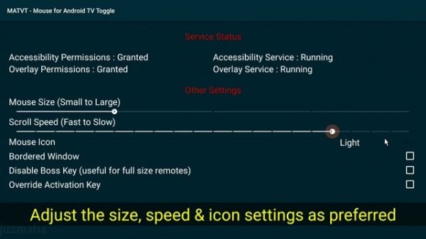 Virtual Mouse for Android/Google TV(Android TV 9.0 - 10.0)