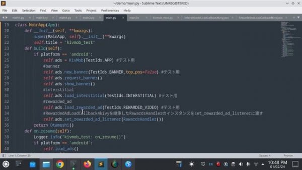 Kivy Admob Kivmob Fixed , Python , Kivy , Kivymd