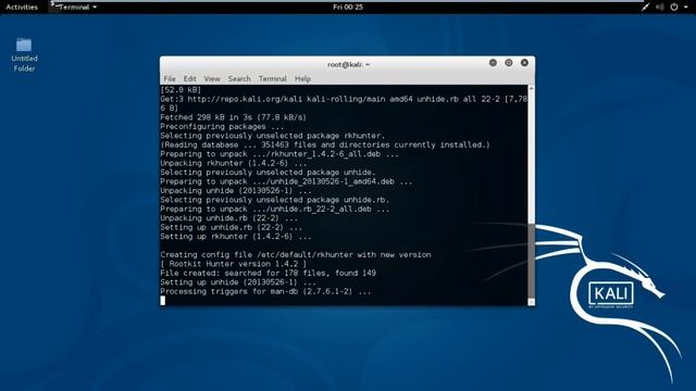 How To Install Rootkit Hunter On Kali Linux 2017 ( Antivirus) смотреть онлайн