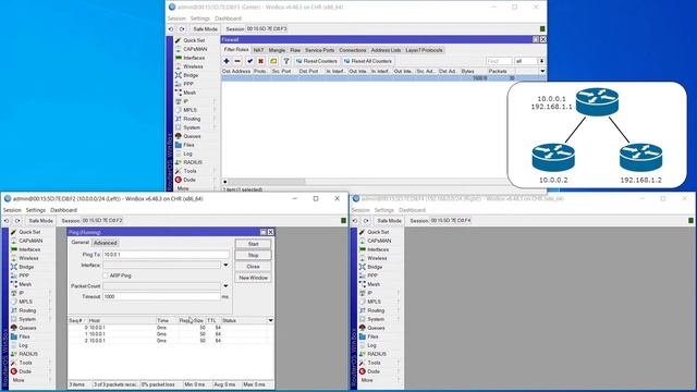 MikroTik Firewall Chains смотреть онлайн