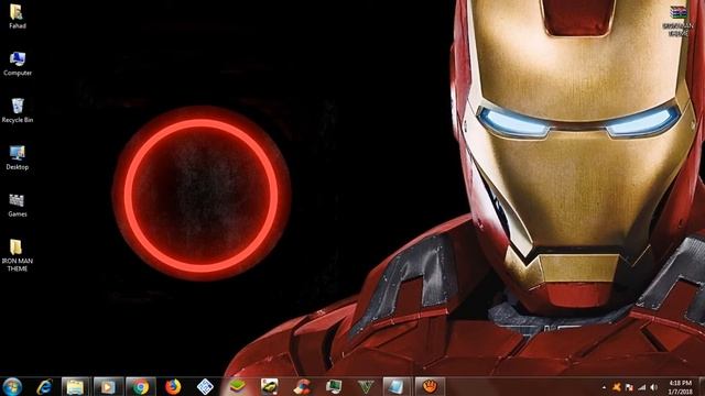 IRON MAN RAINMETER THEME FOR WIN 10/8/7 смотреть онлайн