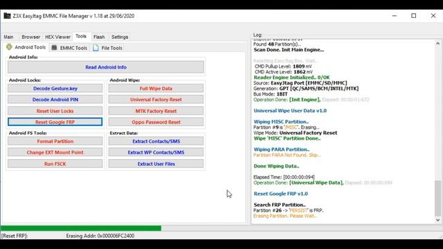 Nokia C2 (TA-1204) Frp Unlock Easy Jtag смотреть онлайн