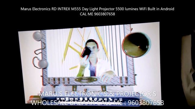 M555 4K 3D Outdoor Movie Projector | $ 17500 Android 330inch Screen, 6000 Lumens Review | 2022 SETU смотреть онлайн