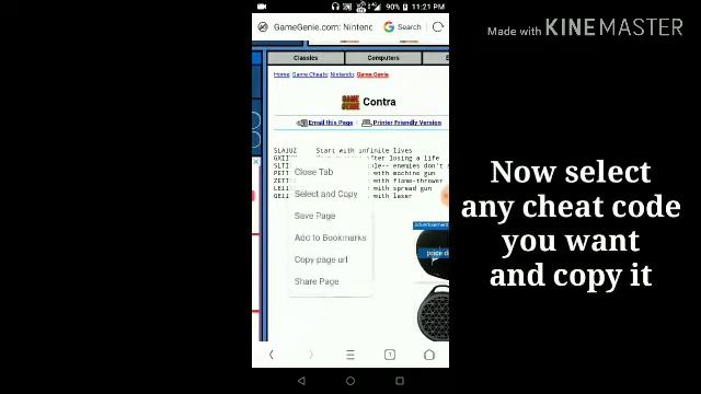 How to apply cheat codes in Nes Emulators(Android) смотреть онлайн