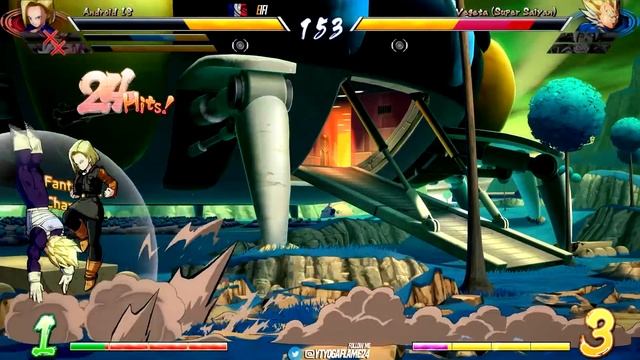DBFZ ➤ Solid Android 18 EIFI [ DragonBall FighterZ ] смотреть онлайн