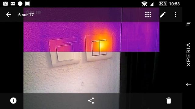 Flir One Android sur Sony Xperia Z5Compact défaut interrupteur смотреть онлайн