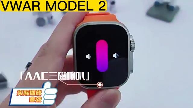 VWAR MODEL 2 Ultra Smart Watch- 1GB Rom Local Music, Compass Recording Temperature VS Hello Watch 2 смотреть онлайн