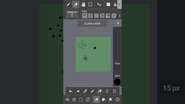 Custom Stamp/Pattern Brush (?) In Medibang Paint app for Android смотреть онлайн