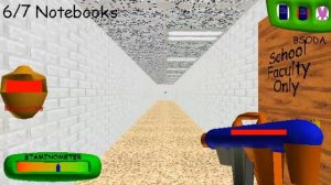 Baldi loves nerf guns REMASTERED - Baldi's Basics Mod