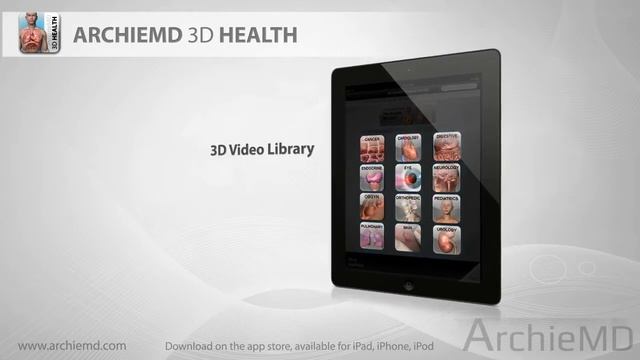 ArchieMD 3D Health - App for Ipad, Iphone, Ipod - www.3dhealthapp.com смотреть онлайн