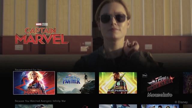 Early Look at Disney+ streaming service interface for Smart TV devices смотреть онлайн