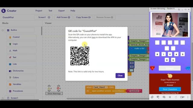 How to create Guess What? Game part - VII смотреть онлайн