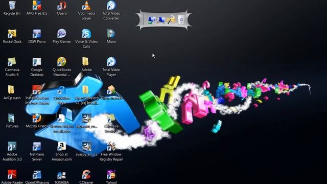 como pongo la barrita en el escritorio ROCKETDOCK смотреть онлайн