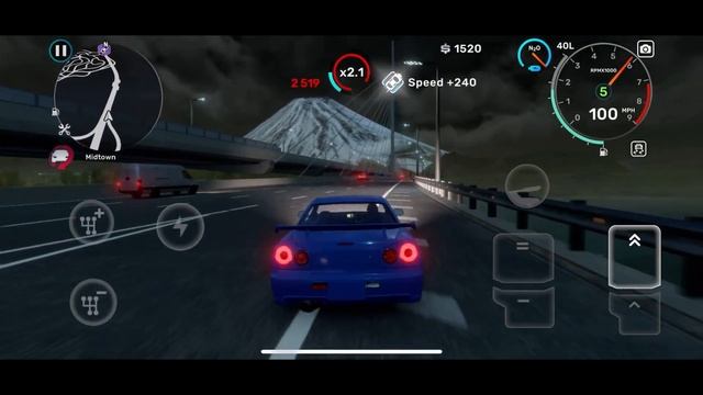 Sad Hours Skyline R34 CarX Street - 4K Gameplay смотреть онлайн