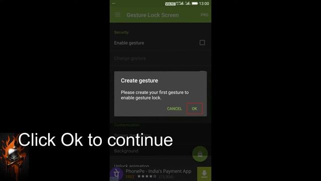 How to add Gesture Unlock Features on Android(No Root) смотреть онлайн
