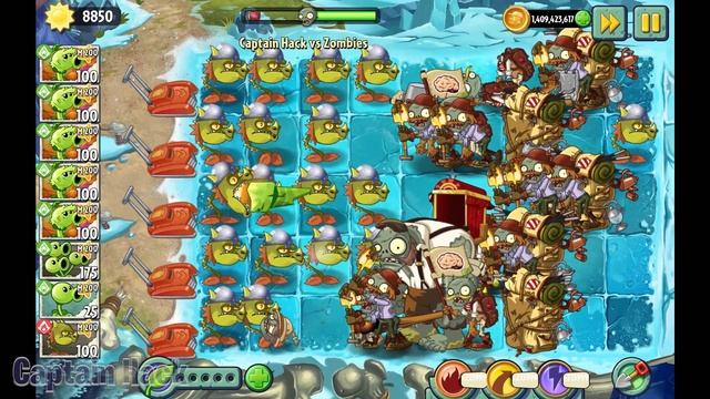 SNAP PRIMAL PEA DRAGON - Plants vs Zombies 2 Epic MOD смотреть онлайн