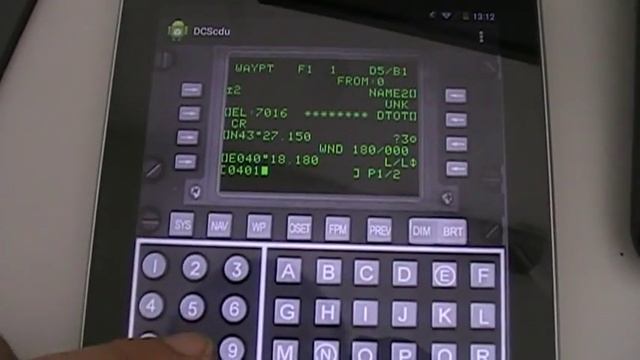 android CDU for DCS A-10 смотреть онлайн