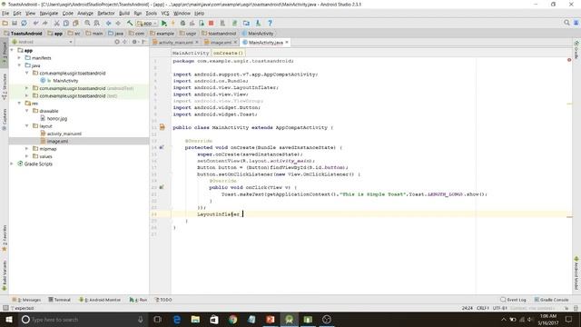 Toasts in Android(With Images) смотреть онлайн