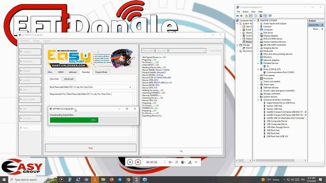 iPhone 7 iOS 15.7.8 Bypass iCloud Passcode With Signal ONE CLICK by EFT PRO V4.5.5 смотреть онлайн