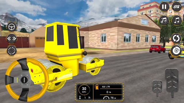 Repaired an Underground Sewerage Leakage Pipe - Heavy Excavator JCB - Android Gameplay #2 смотреть онлайн