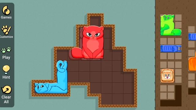 Puzzle Cat level 14 gameplay iso Cool Android game смотреть онлайн