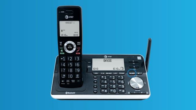 Unblock a telephone number in Smart Call Blocker on AT&T DLP Series DECT 6.0 cordless telephone смотреть онлайн