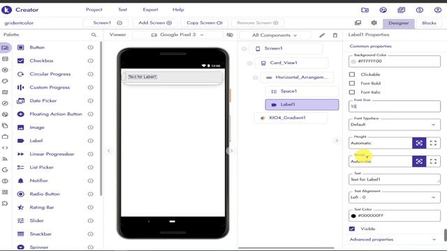 How to use Gradient color in kodular || KIO4 Gradient Extension Download || Kodular Bangla смотреть онлайн