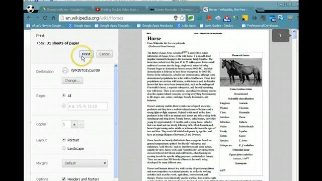 Printing in Google Chrome смотреть онлайн