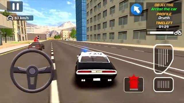 Police Car Chase Cop Driving Simulator - Extreme Driving Car Racing - Android Gameplay смотреть онлайн